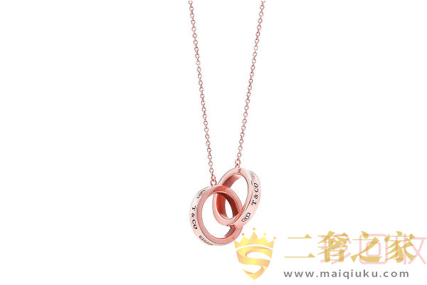 蒂芙尼玫瑰金项链