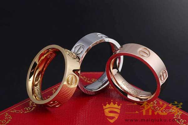 18K玫瑰金戒指