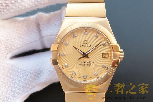 欧米茄星座手表18K金