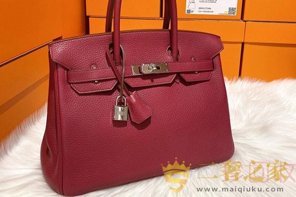 爱马仕birkin30女士手提包