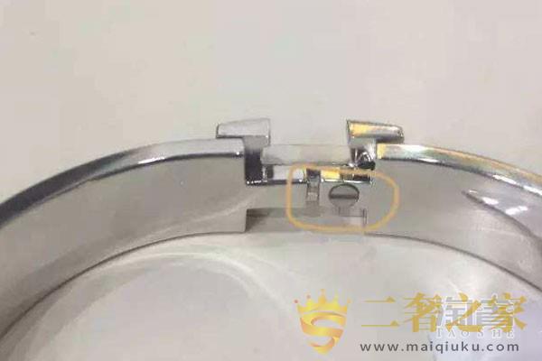 爱马仕手镯真假辨别图 Hermès手镯真假“李逵”对比