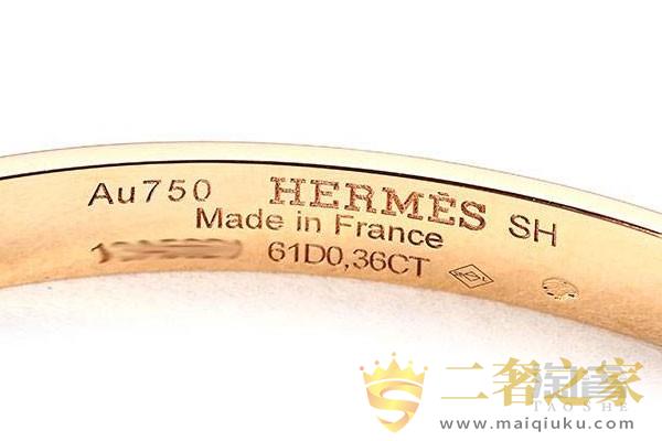 爱马仕手镯真假辨别图 Hermès手镯真假“李逵”对比