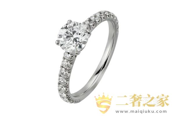 1895订婚钻戒 950‰铂金，钻石 型号: N4761400