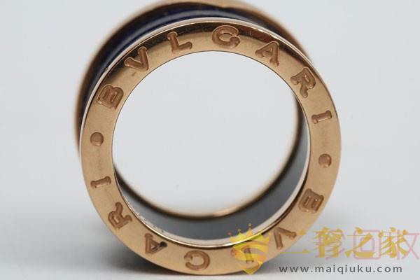宝格丽18K金弹簧三圈戒指