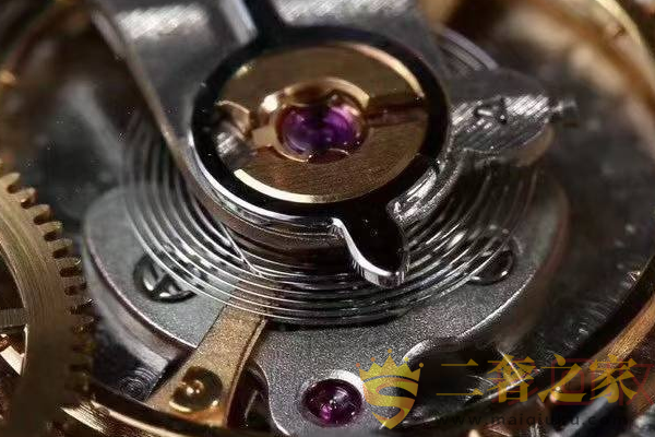 万国手表机芯避震器实拍