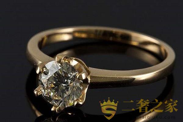 750六爪钻戒