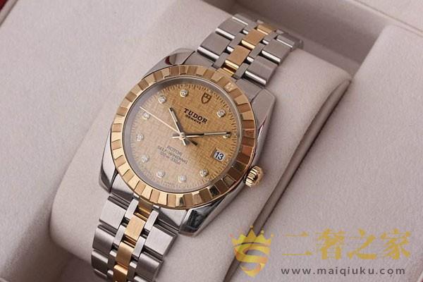 帝舵手表的印刻标识展示